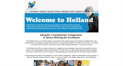Desktop Screenshot of hollandcenter.com